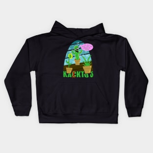 Cactus Kaktus poop Watchers Cartoon Kids Hoodie